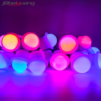 Module LED rond RGB 3 points avec puces LED SMD 5050 RGB 26 mm DC12V, étanche IP65, avec circuit intégré UCS1903 / WS2811