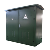 Armoire de distribution intérieure haute tension RMU à isolation solide IP2X avec composants ABB Schneider en acier inoxydable pour distribution électrique