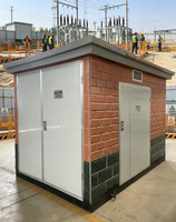 Station de transformateur triphasée 12 kV de type boîtier extérieur pour centrale photovoltaïque solaire