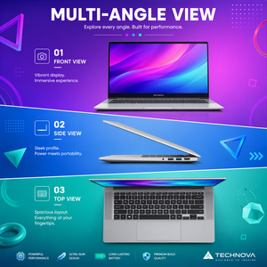 แล็ปท็อปใหม่เอี่ยม ความเร็วสูง Octa Core 2.7GHz แรม 16GB DDR4  SSD 512GB เหมาะสำหรับนักเรียน - Product Image 1