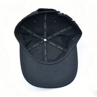 Casquette de baseball unisexe en jean noir, ornée de strass et de cristaux scintillants, avec broderie en relief lettre M, pour la fête et la protection solaire