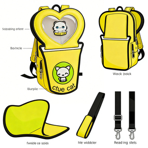 Bolsos Ita Kawaii de Alta Calidad al por Mayor, Personalizados con Alas de Corazón, Inspirados en Bolsos de Marca Originales, Lindos y Elegantes para Damas - Product Image 4