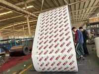 Machines rotatives pour l'industrie du caoutchouc, courroie en acier Manu