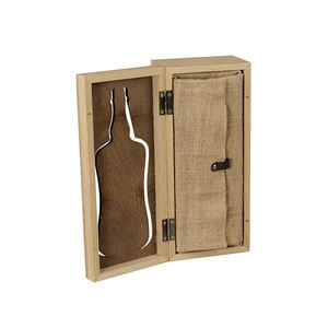 DS Hot Sale Handmade Custom Timber Rectangle Wood Premium Single Luxury Laser Engrave Recyclable Wine <b>Box</b> for Gift - Product Image 3