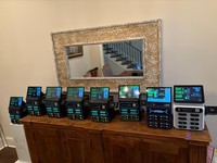 Estación de carga de teléfono móvil para restaurante superventas, banco de máquina expendedora de energía con características de protección, suministros de batería