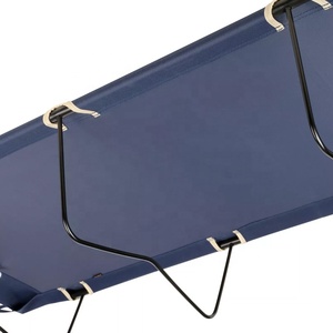 Cama Plegable para Acampar, Cama Portátil Ligera para Acampar al Aire Libre, Colchoneta Resistente, Cama Plegable Ultraligera para Viajar y Dormir - Product Image 5