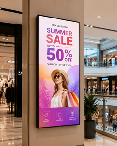 Panel LCD AUO Berkualitas Tinggi 65 Inci 1920*1080 500Nit Hemat Biaya untuk Digital Signage - Tersedia dalam Format Potret/Lanskap - Product Image 3