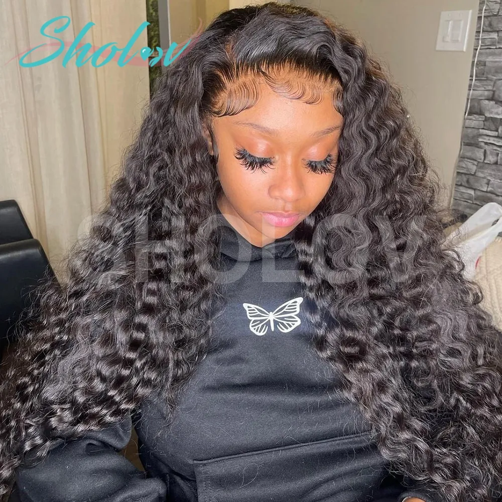 Spiral 14*4 Cambodian Full Lace Curly Wig,Curly Raw Humain Hair Wigs Cambodian,Spanish Curly Lace Frontal Wig