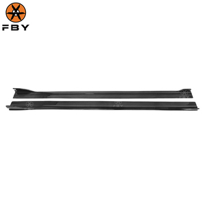 Lèvre de pare-chocs latérale en Fiber de carbone de Style FD de haute qualité pour Mercedes Benz <span class=keywords><strong>CLA</strong></span> classe CLA35 CLA45 <span class=keywords><strong>AMG</strong></span> 2020-2023 jupe latérale - Product Image 2