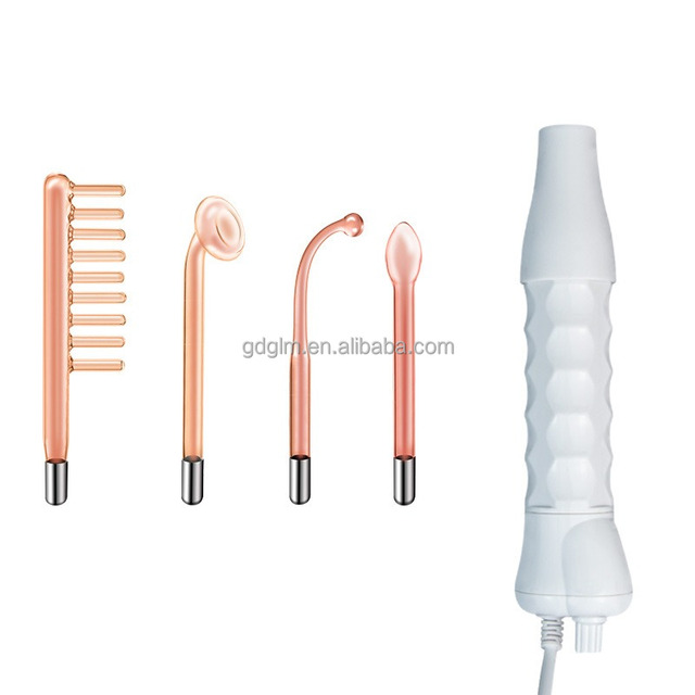 4 in 1 Handheld High Frequency Therapy Wand Home Use Skin Care Set