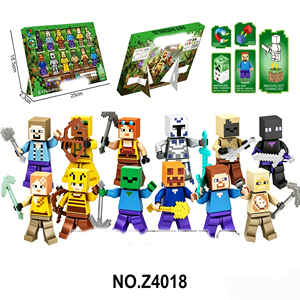Juego de 12 Piezas de Ladrillos de Construcción, Figuras Clásicas con Armadura Completa y Kits de Armas, Juguete Creativo para el Desarrollo Cerebral para Niños y Niñas - Product Image 1