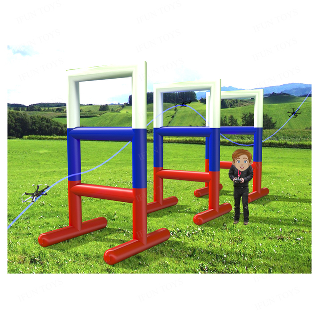 Outdoor Drone Park Equipment Portable Inflatable Drone Obstacle Course FPV Racing Gates