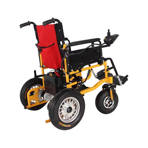 Fauteuil roulant électrique tout-terrain robuste - Capacité de 200 kg et double moteur pour une liberté maximale - Product Image 2