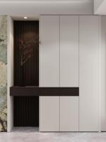 Meubles de rangement modulaires modernes personnalisables pour entrée, armoires à chaussures en panneaux de particules, étagères à chaussures et meubles de salon pour appartement