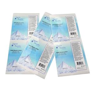 Özel Çift Taraflı BOPP Su Geçirmez Yapışkanlı Etiketler Ön/Arka Baskılı Çıkartmalar Gıda ve Maden Suyu Şişesi ve Ambalaj için - Product Image 6