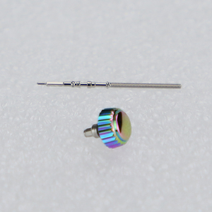Corona de Reloj de Acero Inoxidable 316L de 6.0 mm con Corte Lateral para SKX007, Pulido Brillante - Product Image 5