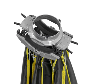 Boîte à Lumière Pliable Rapide Parabolique pour Lumière LED COB avec <span class=keywords><strong>Grille</strong></span> et Monture Bowens, 70cm 90cm 120cm 150cm, pour <span class=keywords><strong>Photo</strong></span>, Vidéo YouTube et Tournage - Product Image 1