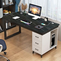 Table en bois pliable moderne et populaire pour l'école, le bureau et la villa – Décoration pratique et utilisation en villa