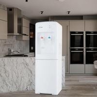 Nouvelle arrivée 29B Distributeur d'eau à double température à chargement par le haut, distributeur d'eau chaude et froide intelligent avec deux robinets