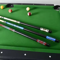 Queue de billard en bois de frêne blanc Queue de billard Manche bout à bout en ébène Logo personnalisé en gros Bâton de queue de billard