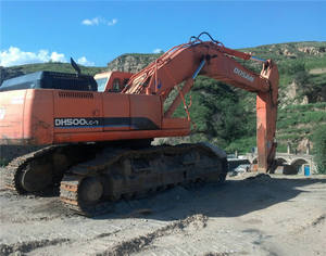 ราคาถูก Doosan DH500 DX500 รถขุดตีนตะขาบมือสองตีนตะขาบ Doosan DH500LC-7 ในสต็อก - Product Image 3
