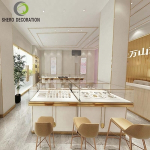 Design Personalizzato per Negozi, Vetrine Uniche in Legno per Gioielli, Espositori in Vetro per Vetrine di Gioielleria - Product Image 5