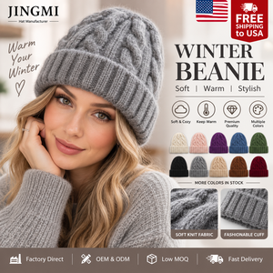 High Quality Acrylic Winter Warm <strong>Skull</strong> <strong>Cap</strong> with Embroidery Design Fun Beanies Knit Hats <strong>for</strong> Women and <strong>Men</strong> <strong>for</strong> Travel - Product Image 1