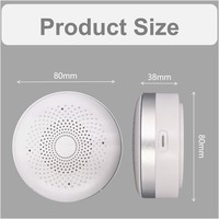 Sensor de Gas de azufre de amina de olor inteligente configurable avanzado Medición ambiental interior Inodoro Iot Soluciones Sensor de humedad