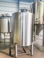 Isolation en polyuréthane du réservoir d'eau 200L Glycol pour maintenir la température et le moût de refroidissement Bière Système de refroidissement équipement nécessaire