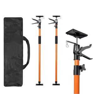 Système de support télescopique réglable en acier, 3ème main, en plastique, s'étend jusqu'à 114 pouces, tiges de construction de qualité industrielle, crics de placard - Product Image 1