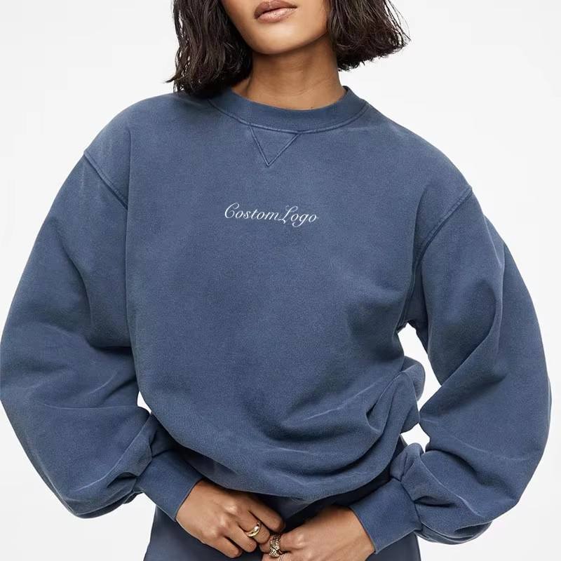 Crew Neck Wholesale Jumpers Oversized Sweatshirt High Quality