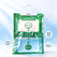 Sachet déshumidificateur suspendu pour dortoirs domestiques, absorbant l'humidité et anti-humidité, déshydratant au chlorure de calcium