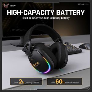 Audífonos para Juegos <span class=keywords><strong>ONIKUMA</strong></span> GT805 Inalámbricos Bluetooth Ligeros de Alta Fidelidad con Batería de Larga Duración al por Mayor - Product Image 4