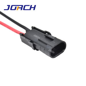 <span class=keywords><strong>2</strong></span>-poliger <span class=keywords><strong>2</strong></span>,5mm Wasserdichter Auto-Kabelbaum-Steckverbinder Männlicher Stecker Motorrad-Einspritzventil-Buchse 12010973 für GM DJ3021Y-<span class=keywords><strong>2</strong></span>.5-11 - Product Image 2