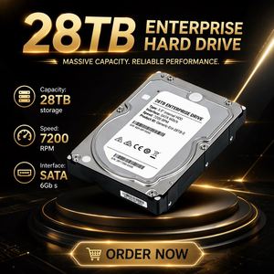 ฮาร์ดไดรฟ์ภายในสำหรับองค์กร ST28000NM003K ความจุ 28TB ขนาด 3.5 นิ้ว SATA 6Gb/s 7200 RPM สำหรับจัดเก็บข้อมูลเซิร์ฟเวอร์ - Product Image 6