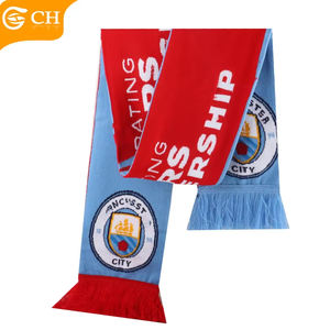 أوشحة شتوية من الأكريليك إسباندكس مخصصة بشرّابات مخصصة لكرة القدم من تصميم مواكب للموضة من المُصنع - Product Image 1