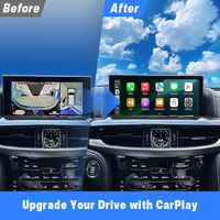 Caja de Interfaz Linux para Lexus LX570 2016-2021, Módulo Decodificador Inalámbrico CarPlay Android Auto, Radio para Auto, Binarytek