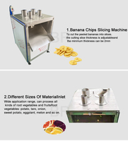 Automatische Commerciële Ananasschaaf Citroen Sinaasappel Snijden Apple Tomaat Snijmachine Apparatuur Bananenchips Snijmachine