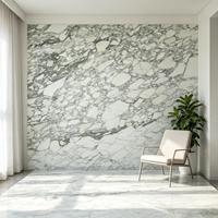 Marbre gris et blanc mélangé, style artistique classique, de qualité supérieure, pour bureaux de direction, suites résidentielles de luxe, revêtement de sol élégant pour chambres.
