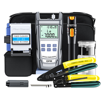Kit de clivage de fibres optiques FC-6S, ensemble d'outils de raccordement à froid FTTH avec compteur de puissance, VFL et dénudeurs, garantie 1 an, vente en gros usine