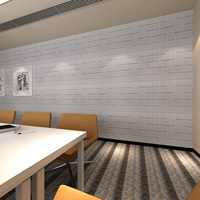 Panneau mural intérieur moderne panneau mural 3d art mural décoration De pared De PVC design graphique papier peint imperméable