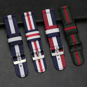 Per <span class=keywords><strong>Huawei</strong></span> cinturino in tela di Nylon per uomo e donna, compatibile con Seiko 18 mm2 0/22/24mm applicabile al braccialetto dell'orologio con fibbia - Product Image 5