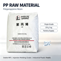Polypropylène vierge, copolymère PP, résine PP-R, granulés aléatoires de PP recyclé, matières premières PPH