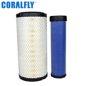 Kit de Filtros de Aire para Cabina de Excavadora, Repuestos para Motor Diésel, A-5541-S X012193 RS3545 RS3544 para Grúa - Product Image 1