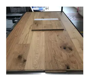 Nuevo suelo de madera Parquet Roble Piso de madera maciza Pisos de madera dura de ingeniería Tablón ancho