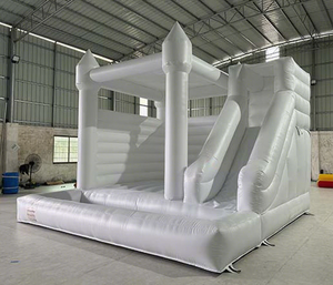 Château gonflable avec toboggan, structure de saut gonflable, piscine à balles, château gonflable pour événements - Product Image 2