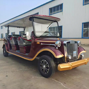 Vehículo Eléctrico Clásico Vintage, Legal para Circular por la Calle, para Turismo, con Batería de Plomo-Ácido, de 4 a 17 Asientos, Velocidad Máxima de 60 km/h - Product Image 1