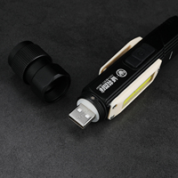 Lampe torche LED rotative à 90 degrés Xhandle OL-02 avec base magnétique, lumière latérale COB, outil professionnel pour l'extérieur, lampe de travail EDC
