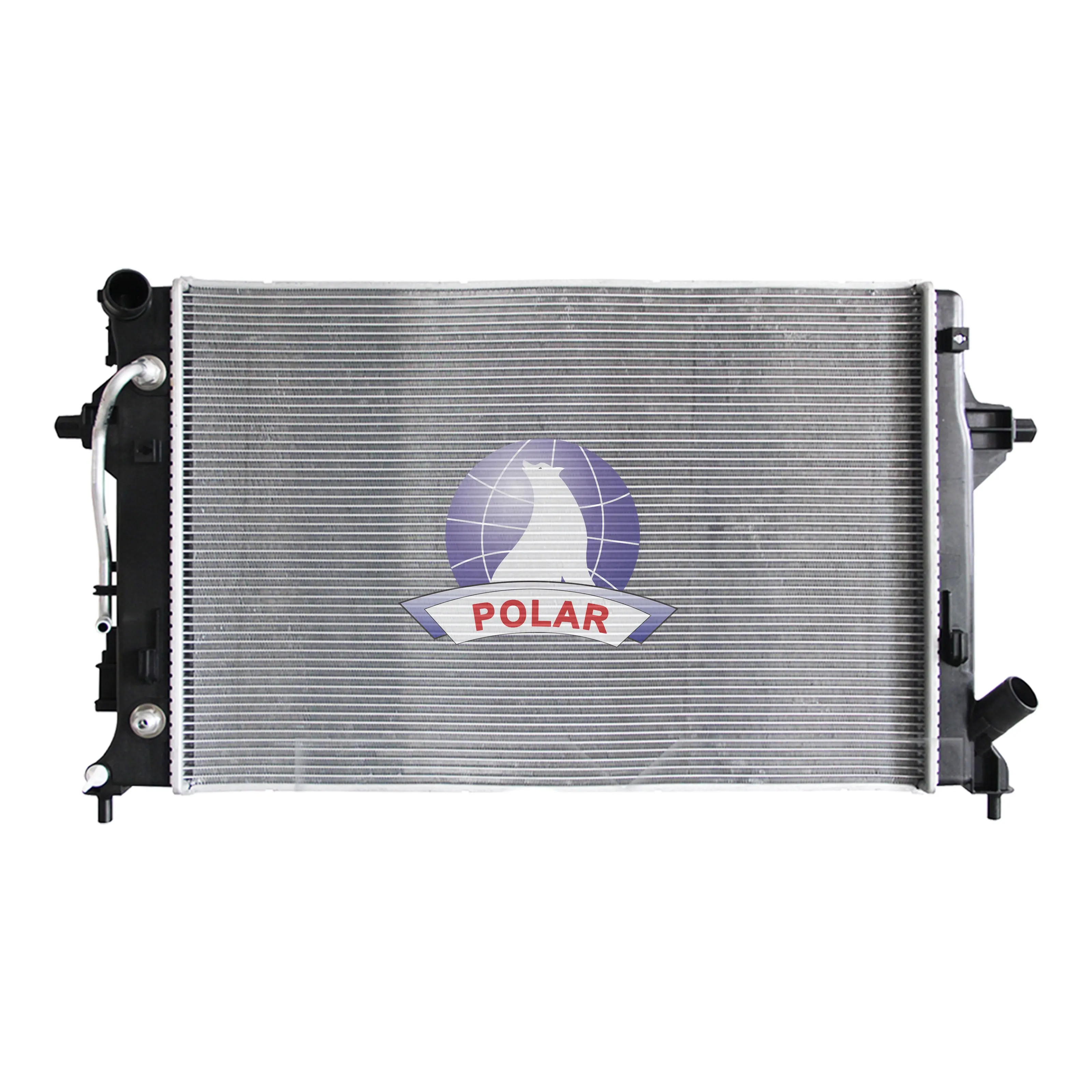 Radiator sistem pendingin mesin mobil suku cadang otomatis 21275 untuk HYUNDAI KONA 2021/ KIA SELTOS 2021 OEM Radiator