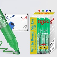 Marqueurs pour tableau blanc multifonctionnels, encre rechargeable, facile à nettoyer, pour l'enseignement, le bureau, les conférences
